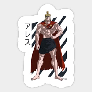 Ares RoR Anime Sticker